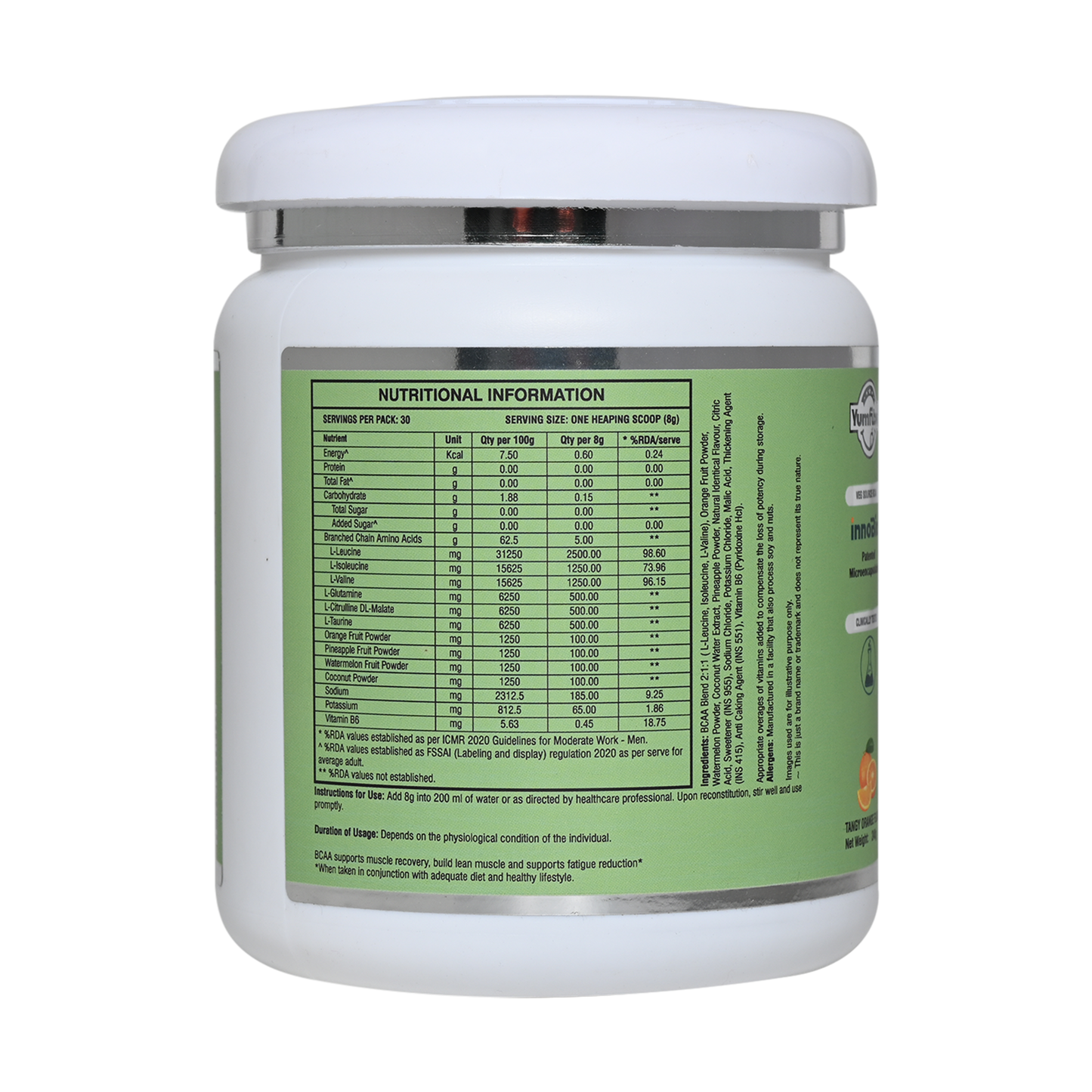 Plant Based BCAA 240g